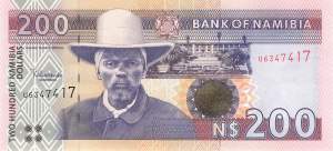 Namibia p10b1 200 Dollar